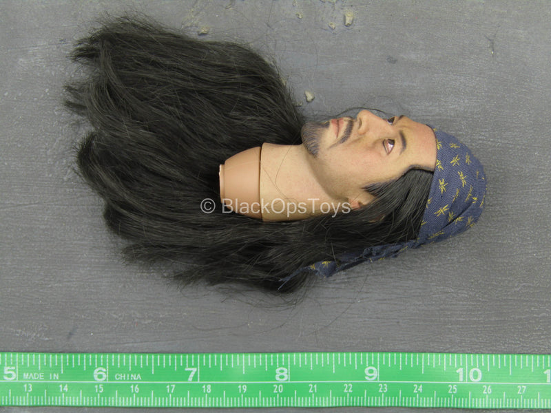 Load image into Gallery viewer, Brave Samurai - Male Head Sculpt w/Bandana &amp; Hands

