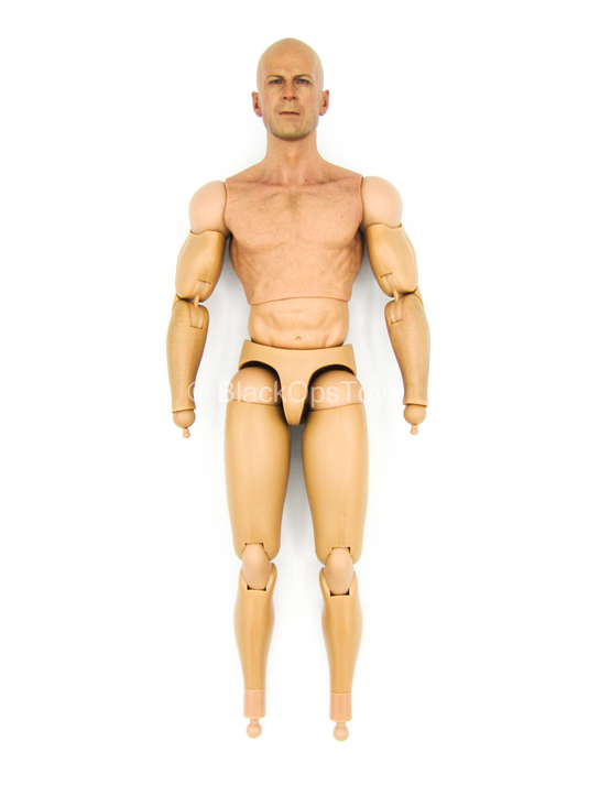 GI JOE - Joe Colton - Male Body w/Head Sculpt In Bruce Willis Likeness