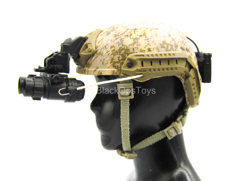 Load image into Gallery viewer, S.A.D Field Raid Version - AOR1 Helmet w/NVG
