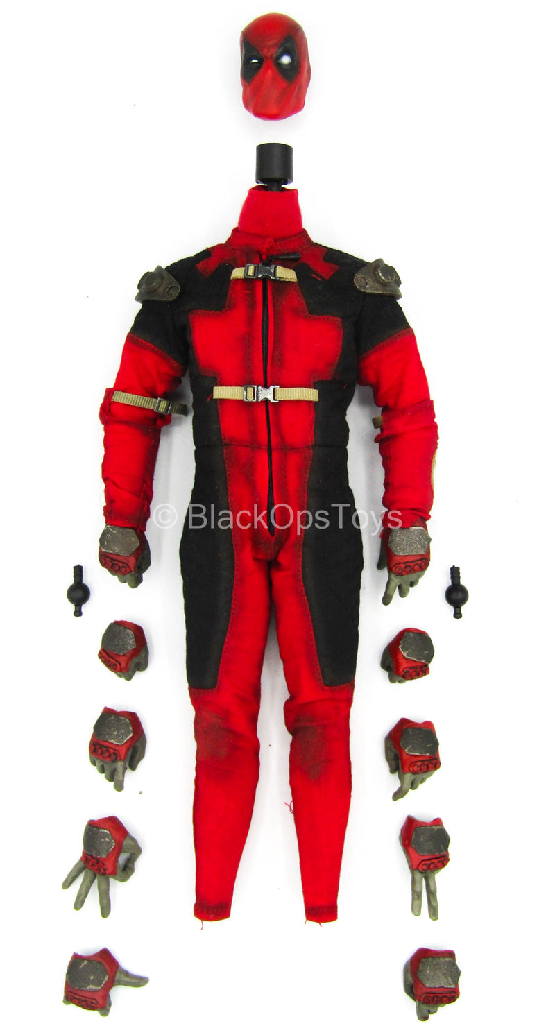 Load image into Gallery viewer, Deadpool - Male Body Uniform &amp; Hand Set w/Head Sculpt

