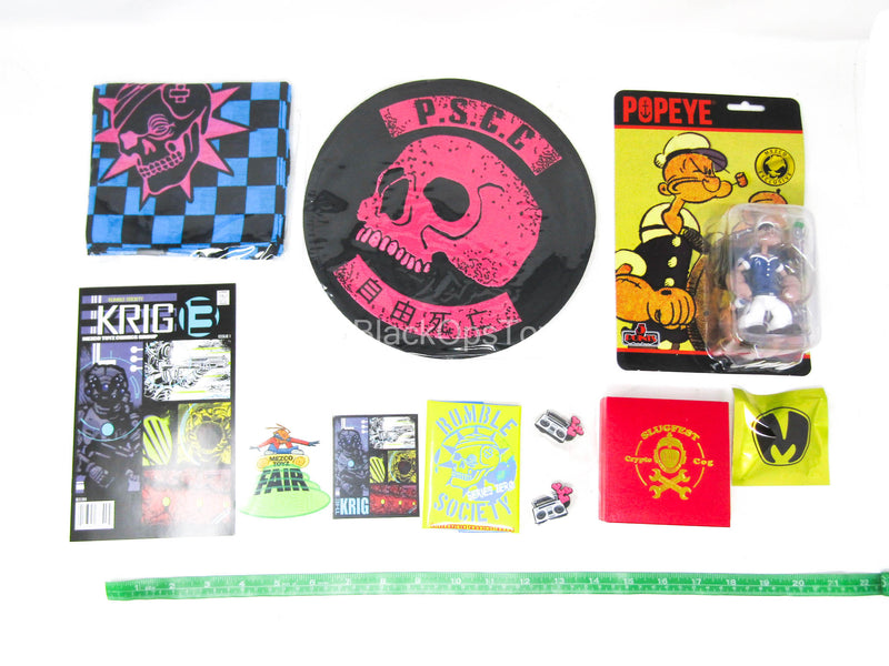 Load image into Gallery viewer, 1/12 - Krig-13 Black Spartan &amp; Krig: The Pale Driver - MINT IN BOX
