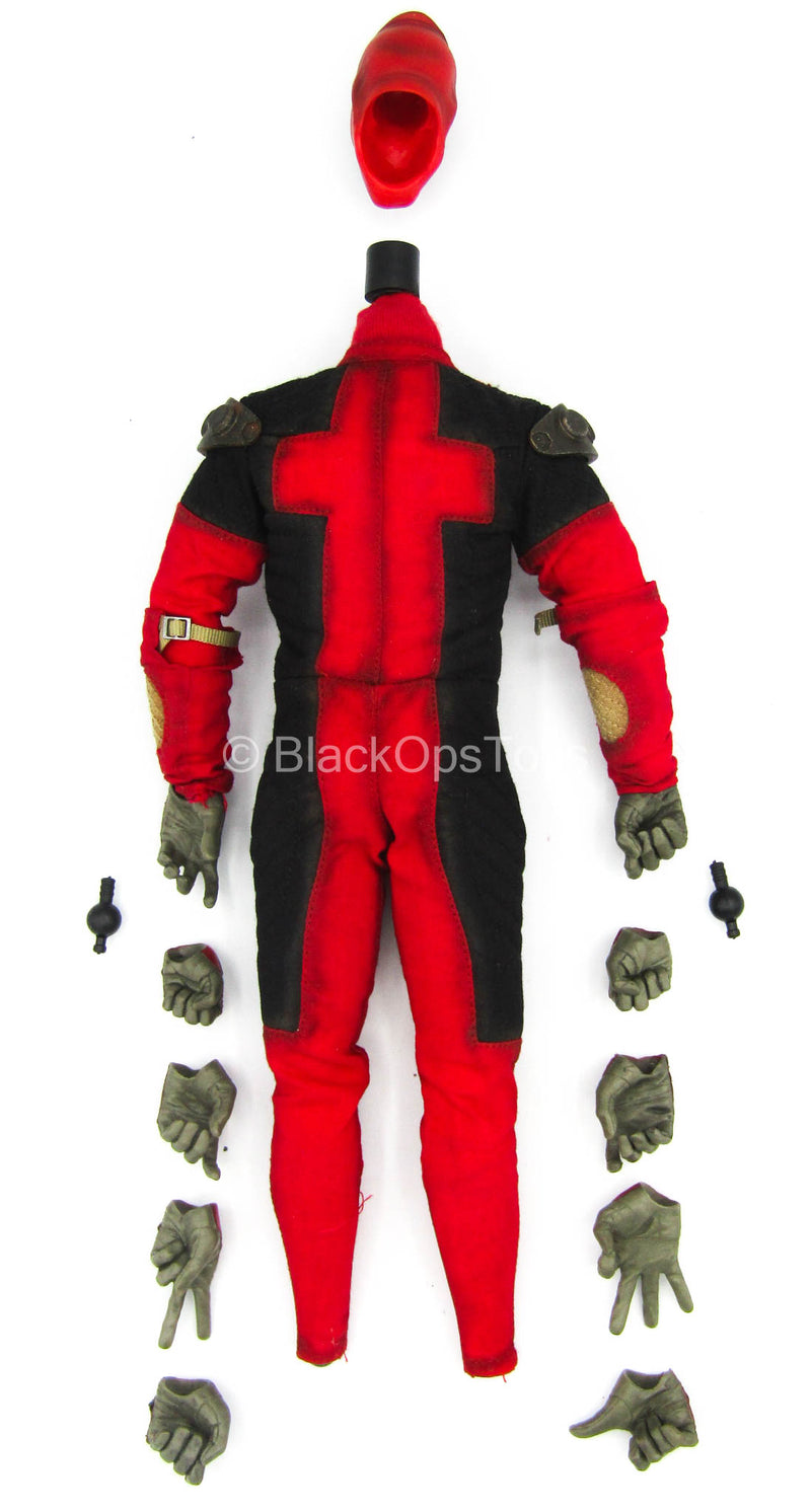 Load image into Gallery viewer, Deadpool - Male Body Uniform &amp; Hand Set w/Head Sculpt
