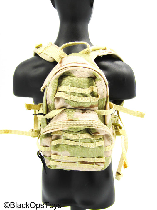 Toy Soldier - 3C Desert Camo MOLLE Backpack