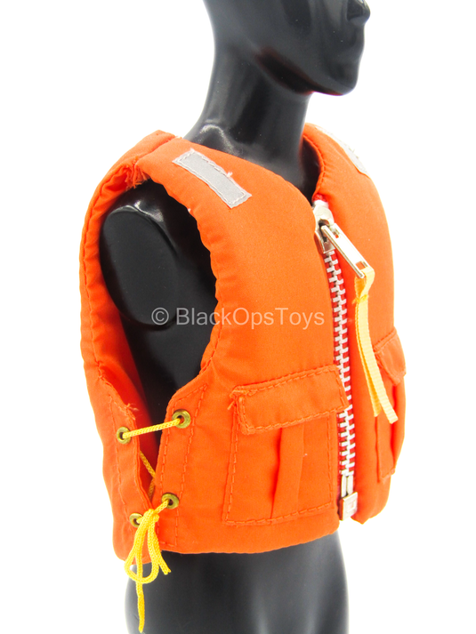 Chinese Peoples Armed Police Force - Orange Padded Vest
