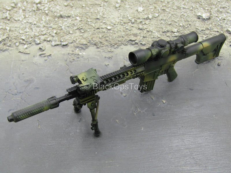 Load image into Gallery viewer, 31st MEU Free Fall Insertion - Camo Mk11 MOD1 Rifle w/Attachments
