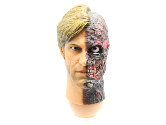 Harvey Dent - Male Head Sculpt w/Burn Detail