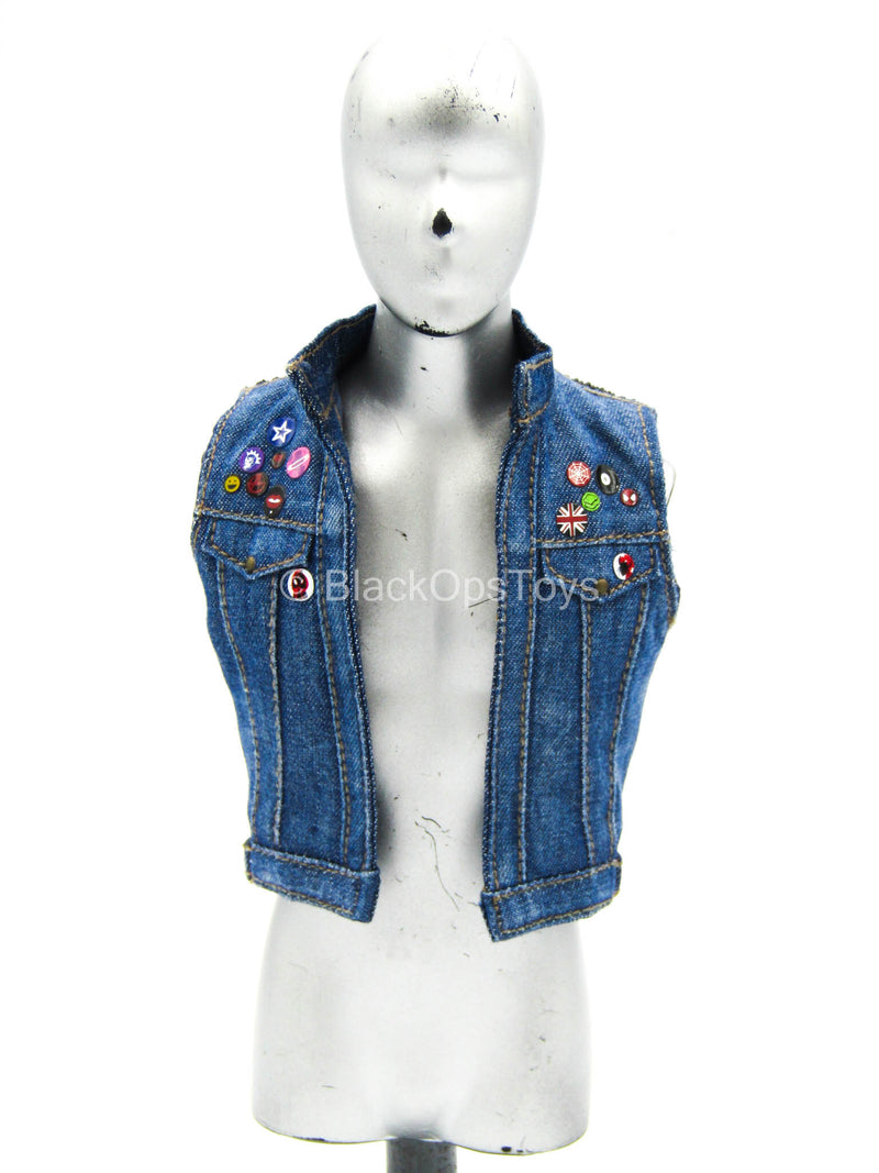Load image into Gallery viewer, Spiderman - Blue Denim Like Vest
