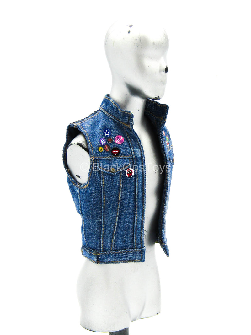 Load image into Gallery viewer, Spiderman - Blue Denim Like Vest
