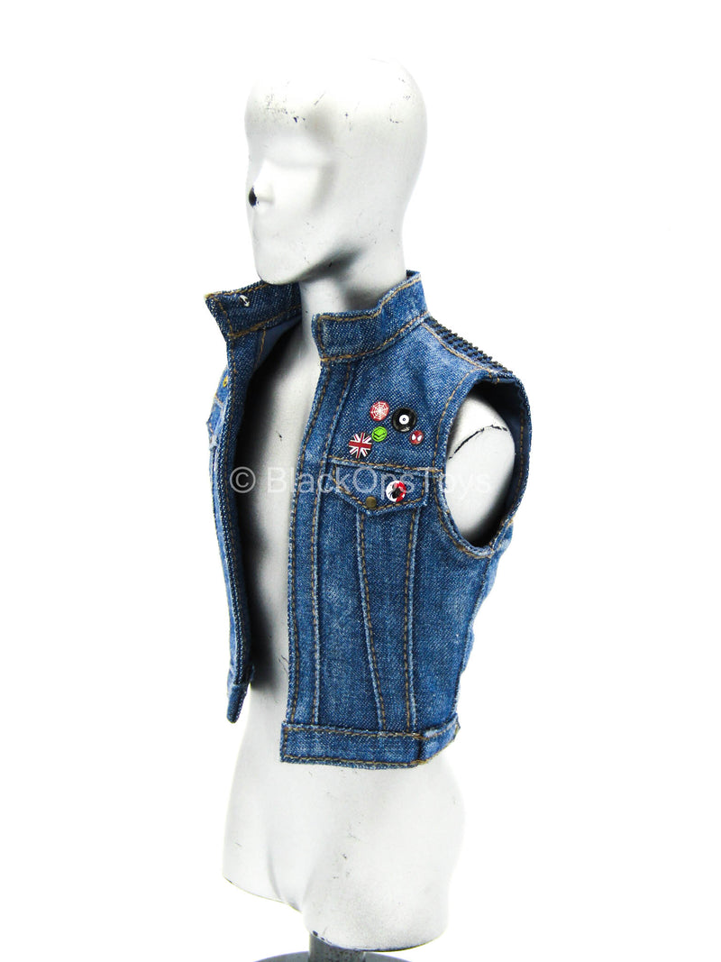 Load image into Gallery viewer, Spiderman - Blue Denim Like Vest
