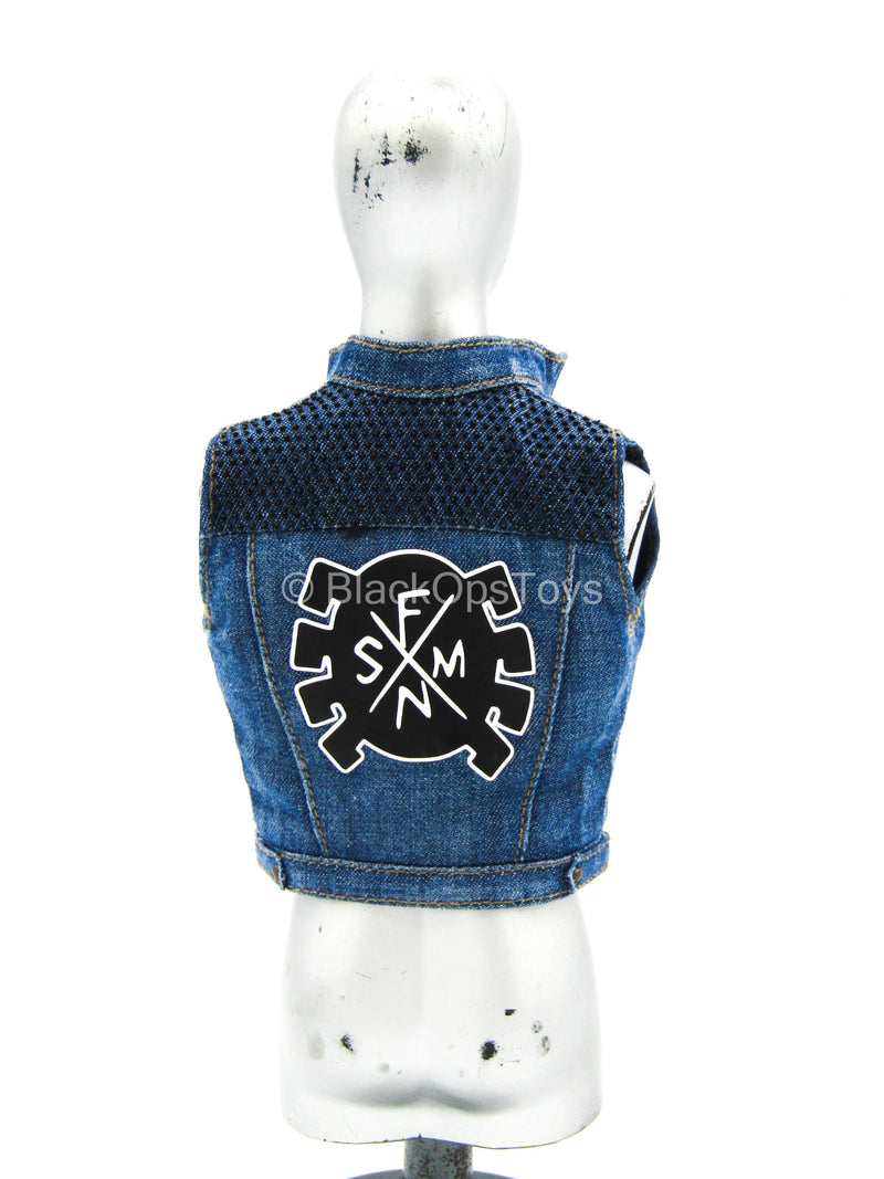 Load image into Gallery viewer, Spiderman - Blue Denim Like Vest
