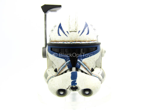 Star Wars - Captain Rex - Weathered White & Blue Helmet