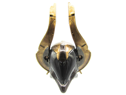 Destiny 2 - Warlock Golden Tracer - Weathered Helmeted Head Sculpt