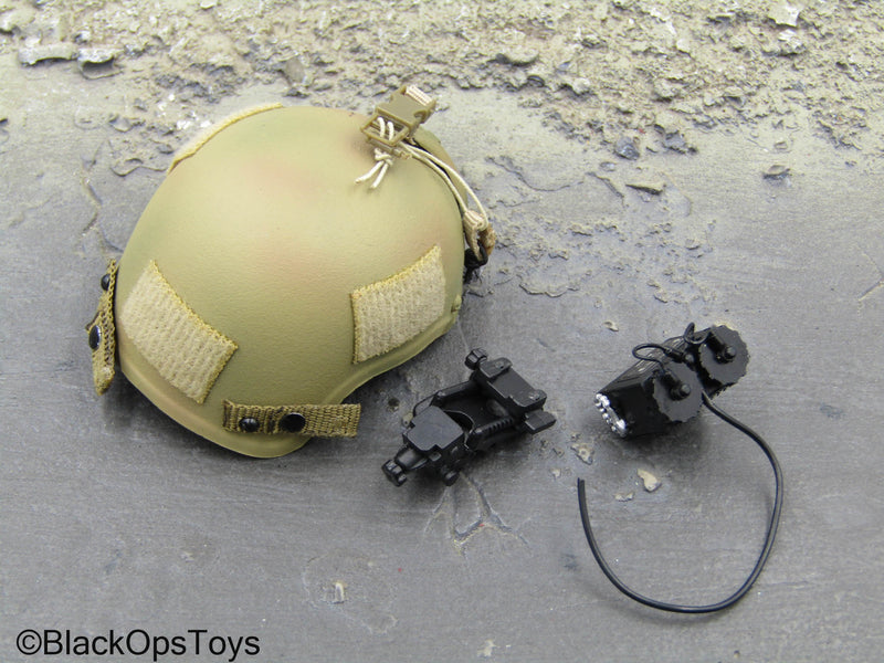 Load image into Gallery viewer, Dam Toys - Camo Helmet w/NVG Mount
