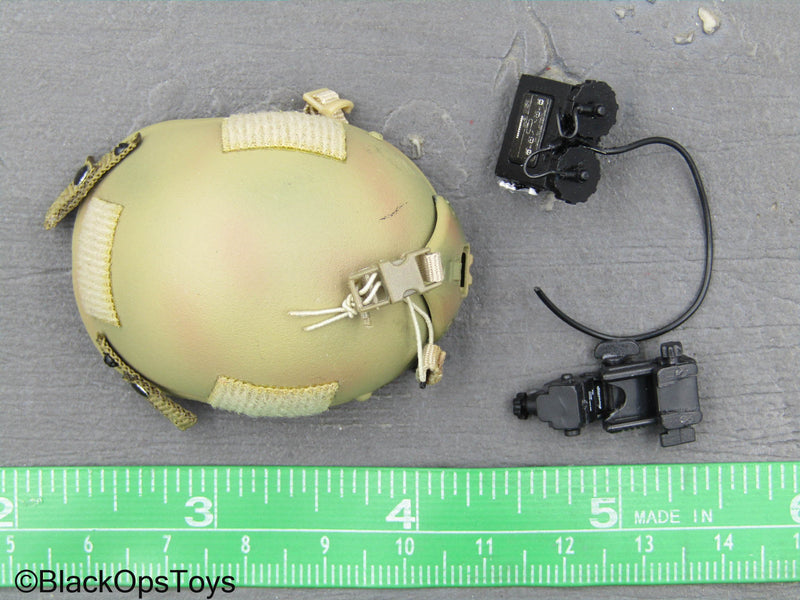 Load image into Gallery viewer, Dam Toys - Camo Helmet w/NVG Mount
