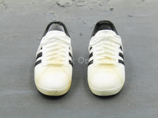 US Army Detla Force - White Molded Sneakers (Foot Type)
