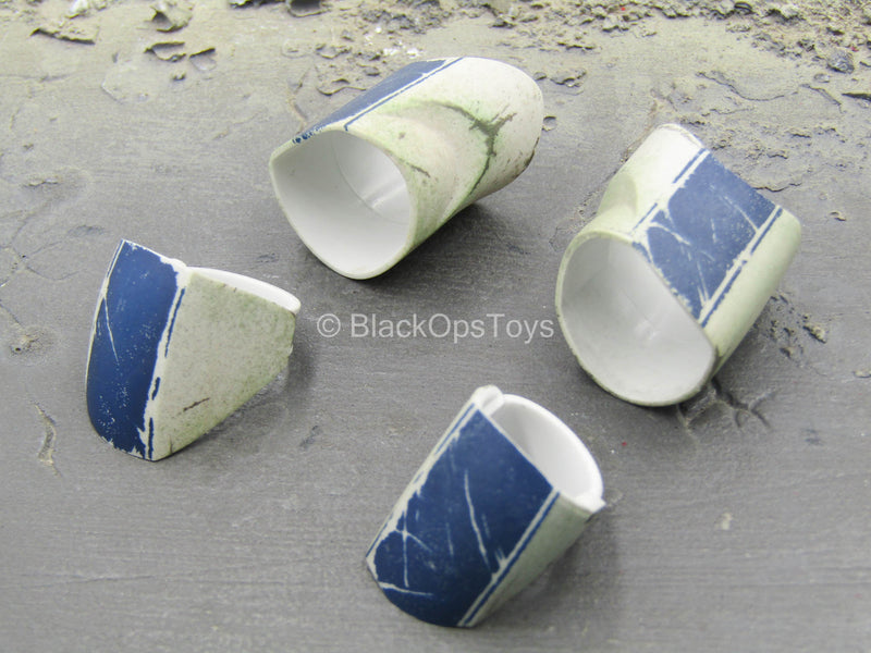 Load image into Gallery viewer, Star Wars - Captain Rex - Blue &amp; White Bicep Armor &amp; Elbow Pads
