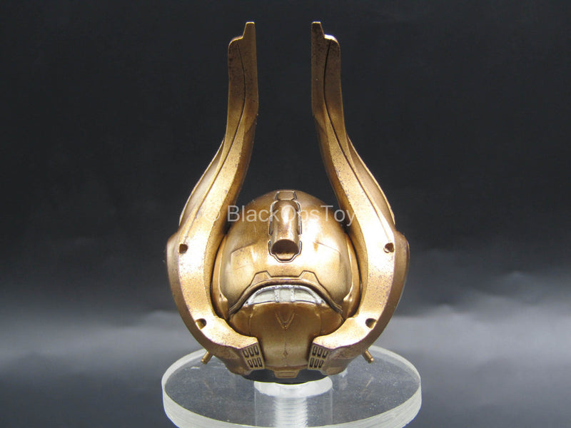 Load image into Gallery viewer, Destiny 2 - Warlock Calus Select - Weathered Helmeted Head Sculpt
