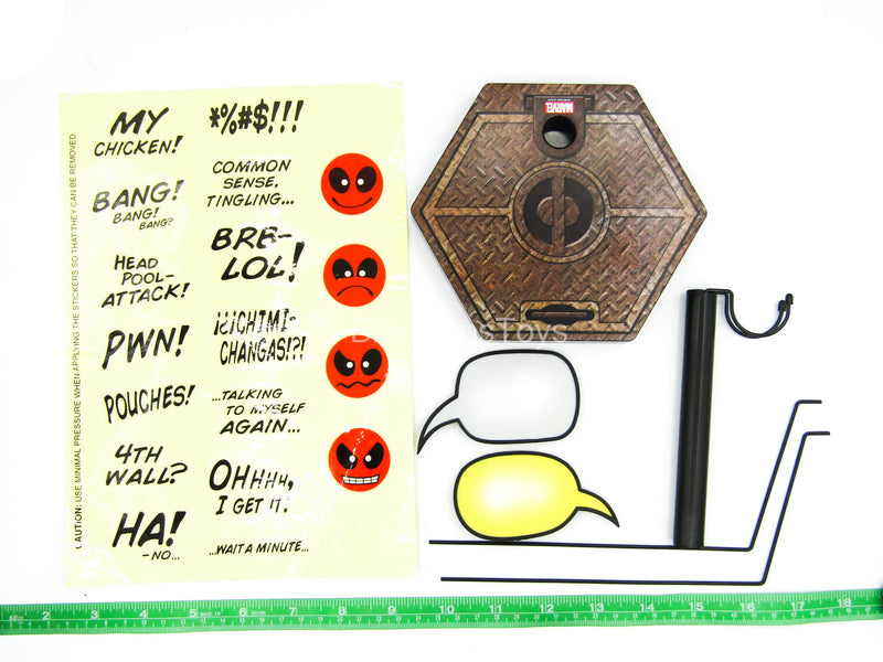 Load image into Gallery viewer, Deadpool - Figure Base Stand w/Accessories Set
