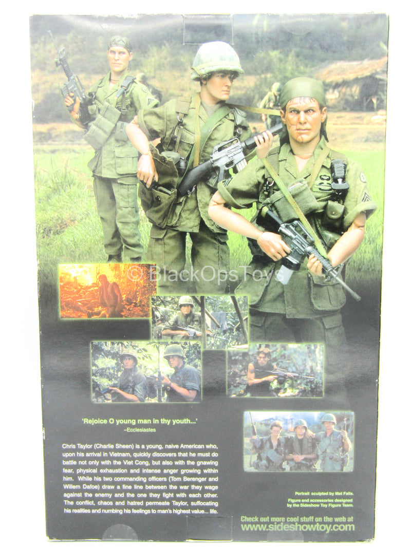 Load image into Gallery viewer, Platoon - Vietnam Elias - OD Green Angled Flashlight
