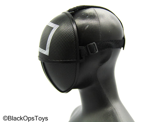 Squid Game Guard - Black Face Mask (Square)