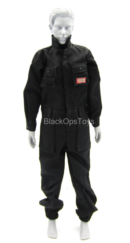 Female Work Wear - Black Jump Suit