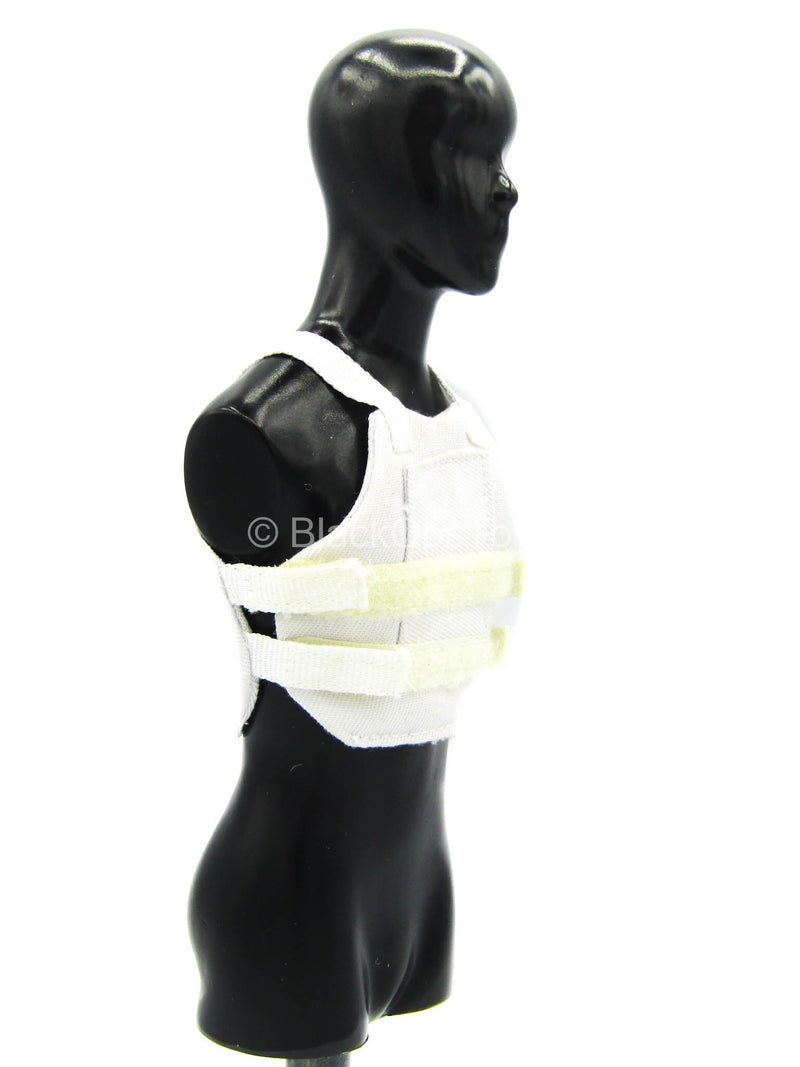 Load image into Gallery viewer, G4 Michael Chan Police FBI - White Ballistic Vest

