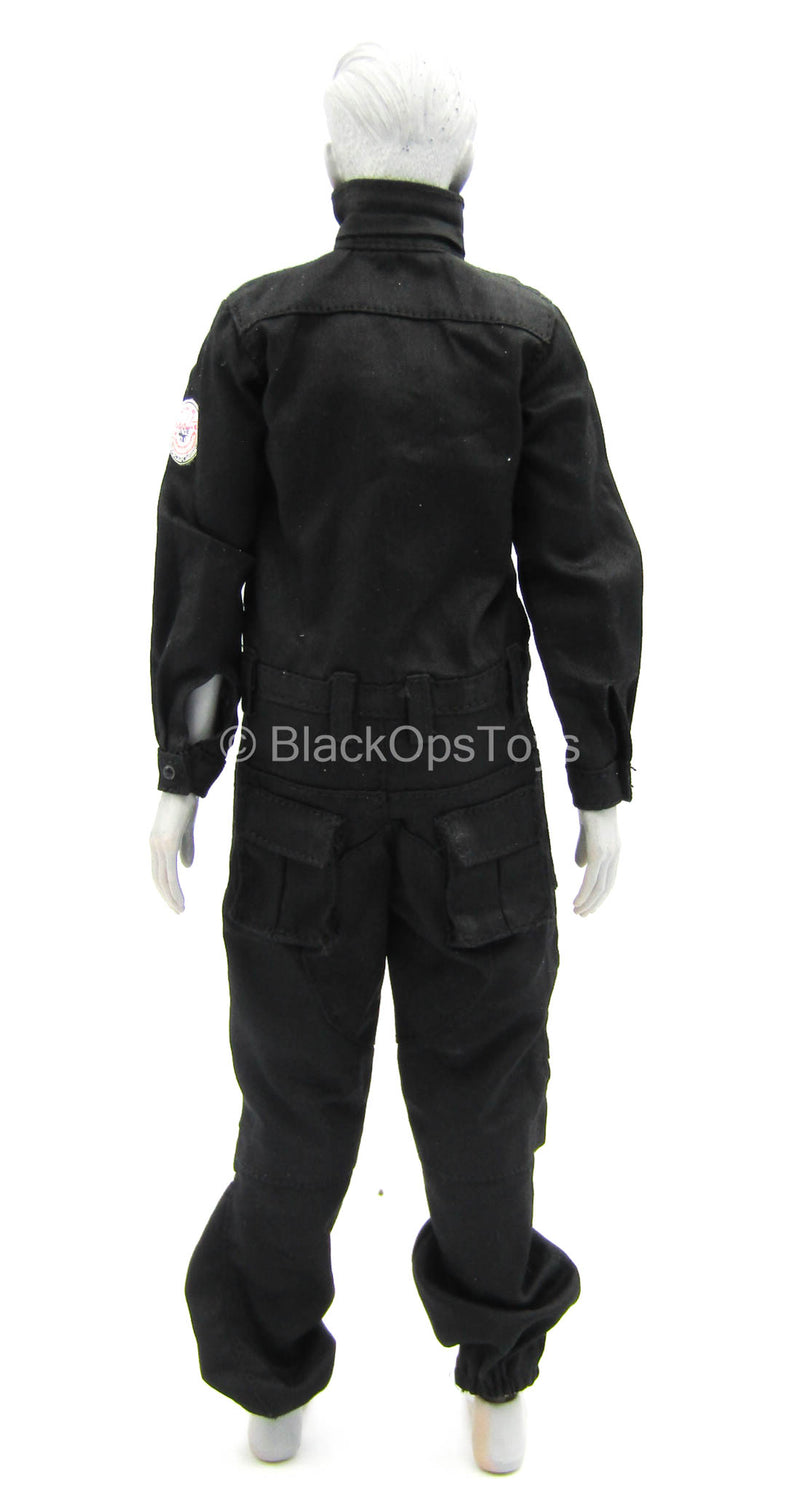 Load image into Gallery viewer, Female Work Wear - Black Jump Suit
