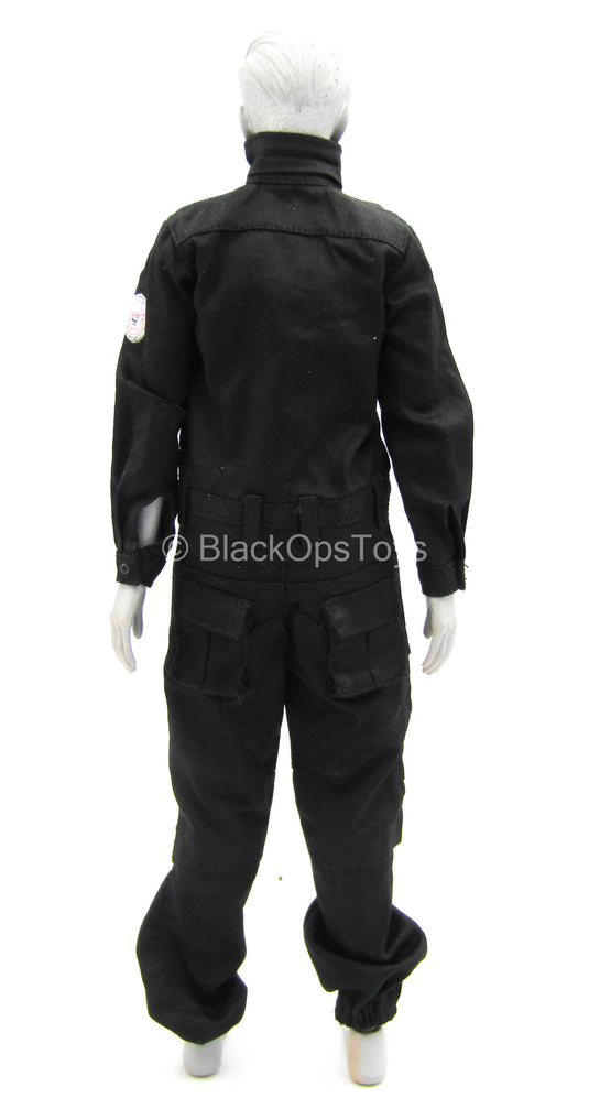Female Work Wear - Black Jump Suit