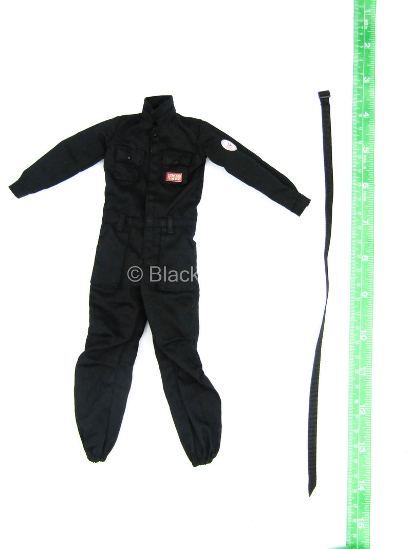 Load image into Gallery viewer, Female Work Wear - Black Jump Suit

