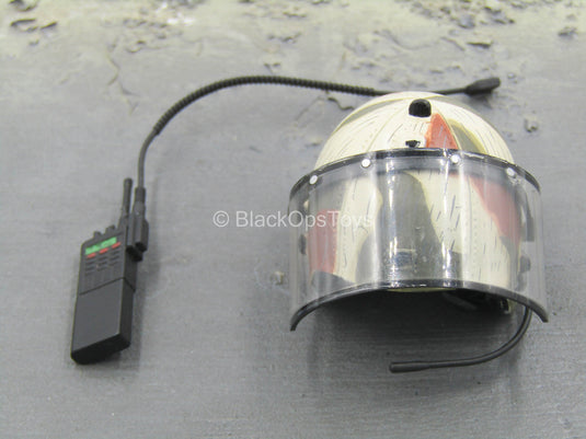 GSG9 Breacher - Riot Helmet w/Face Shield & Radio