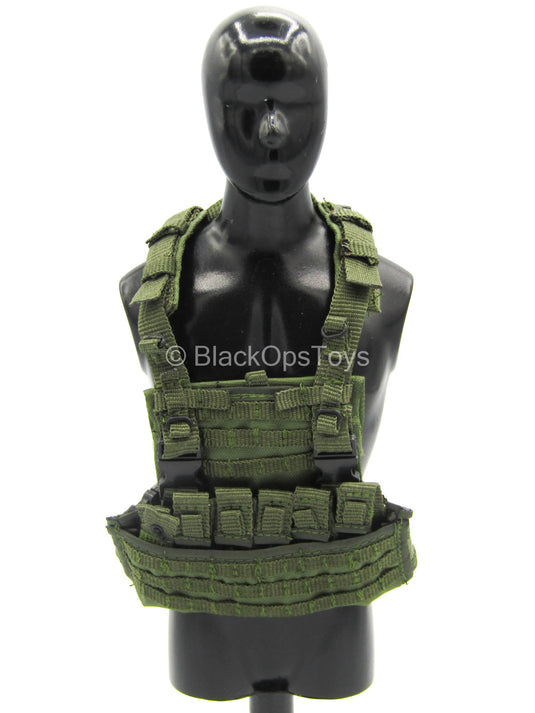CIA SOG Field Operator - Green MOLLE Combat Vest
