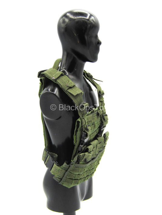 CIA SOG Field Operator - Green MOLLE Combat Vest