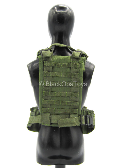 CIA SOG Field Operator - Green MOLLE Combat Vest