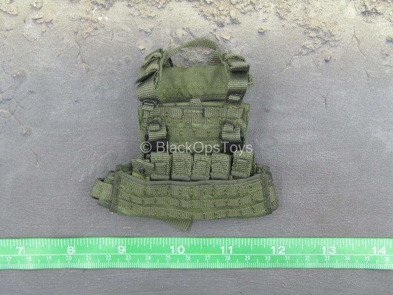 Load image into Gallery viewer, CIA SOG Field Operator - Green MOLLE Combat Vest

