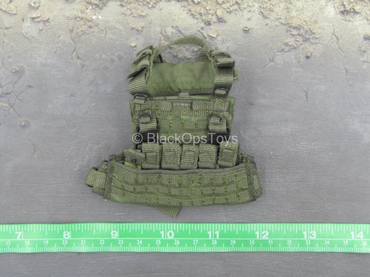 CIA SOG Field Operator - Green MOLLE Combat Vest