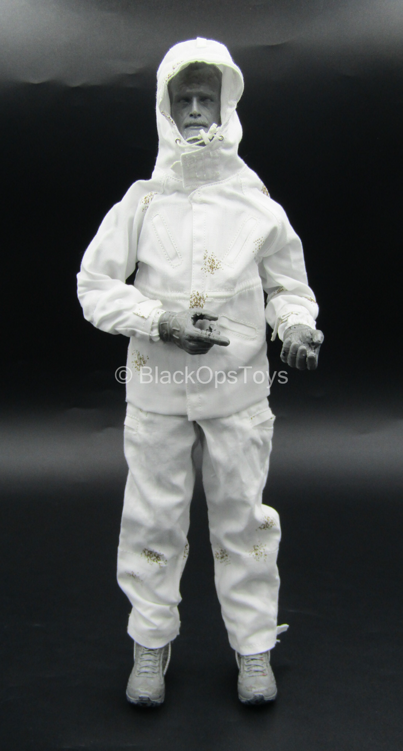 Load image into Gallery viewer, PLA Navy Marine Corps - White &amp; Brown Winter Uniform Set
