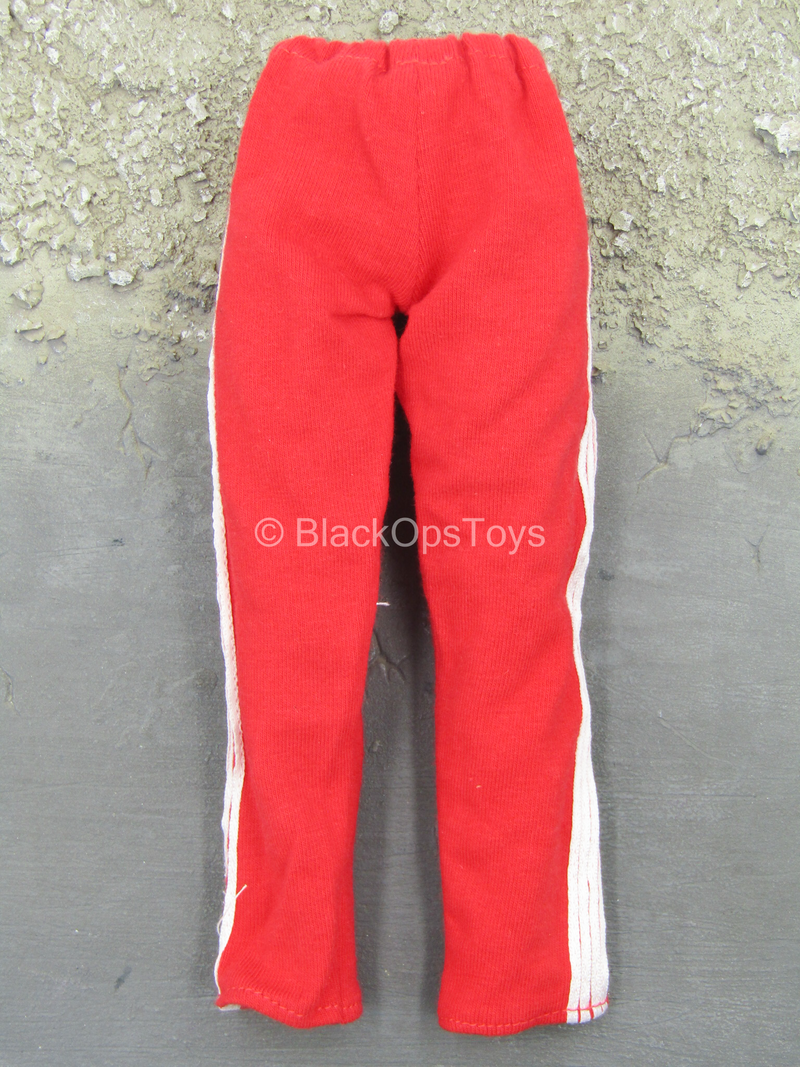 Load image into Gallery viewer, Red &amp; White Track Suit Set
