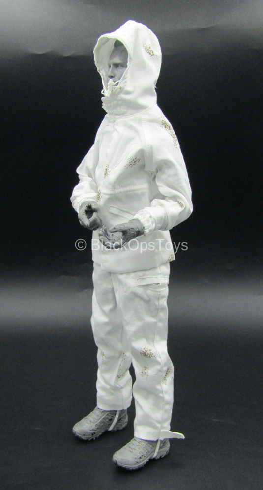 PLA Navy Marine Corps - White & Brown Winter Uniform Set