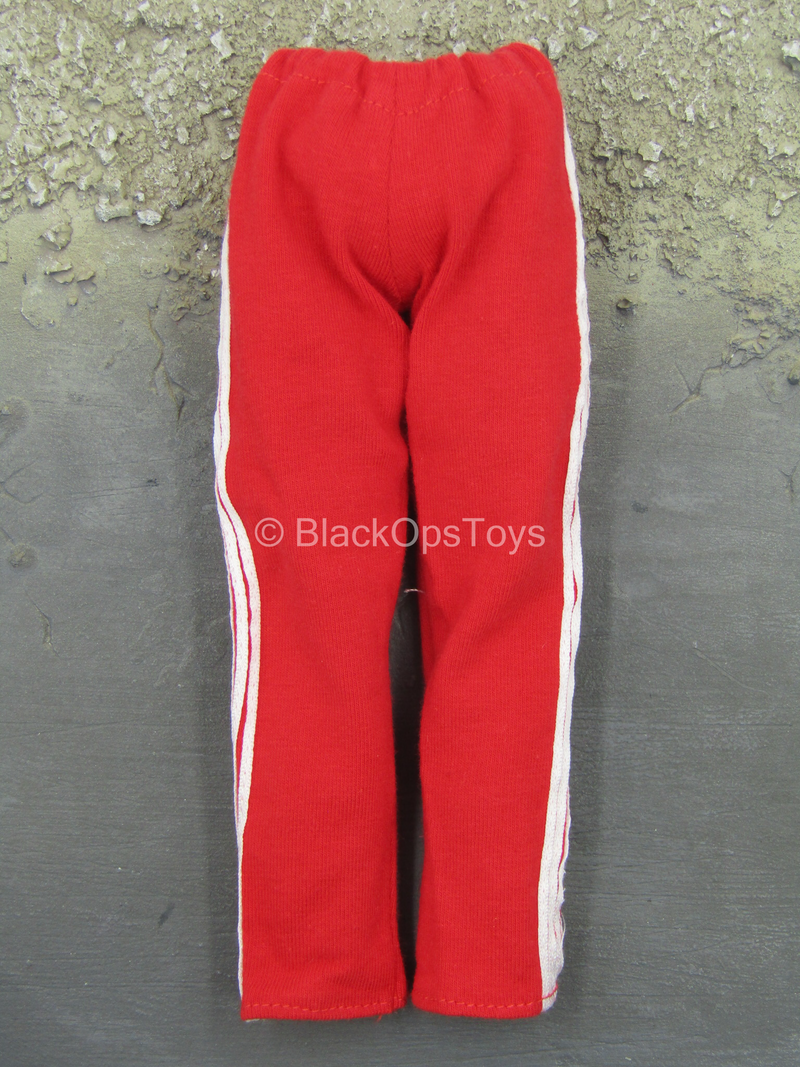 Load image into Gallery viewer, Red &amp; White Track Suit Set
