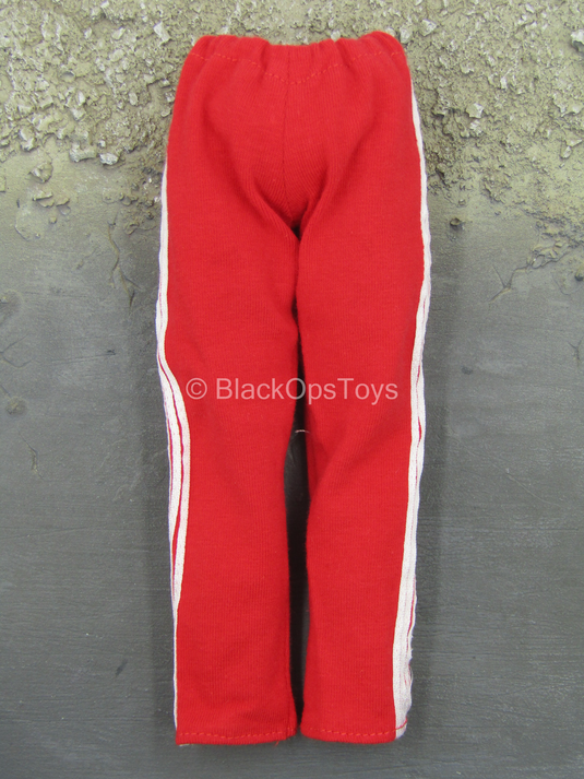Red & White Track Suit Set