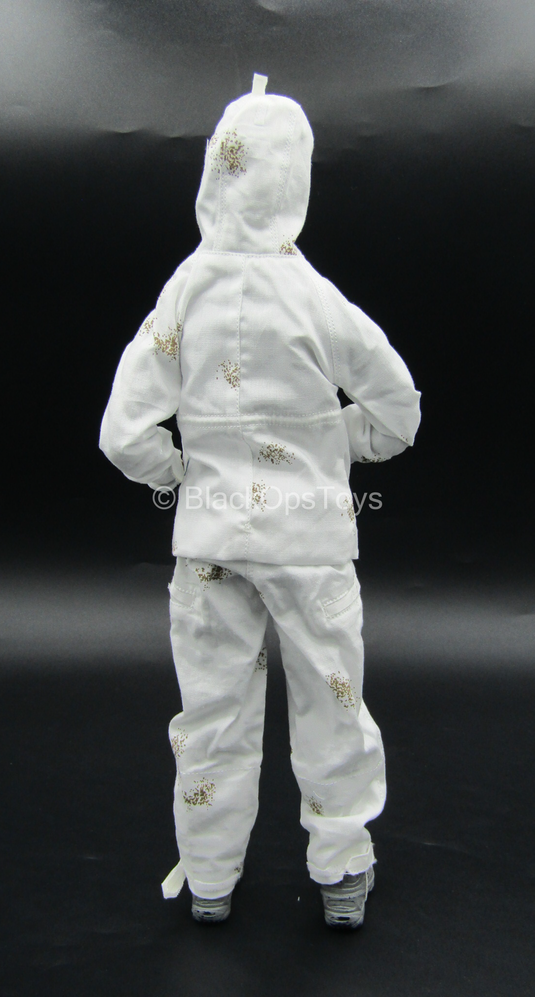 PLA Navy Marine Corps - White & Brown Winter Uniform Set