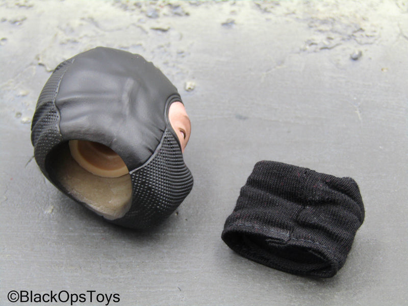 Load image into Gallery viewer, Squid Game Guard - Asian Male Head Sculpt w/Mask &amp; Neck Toque

