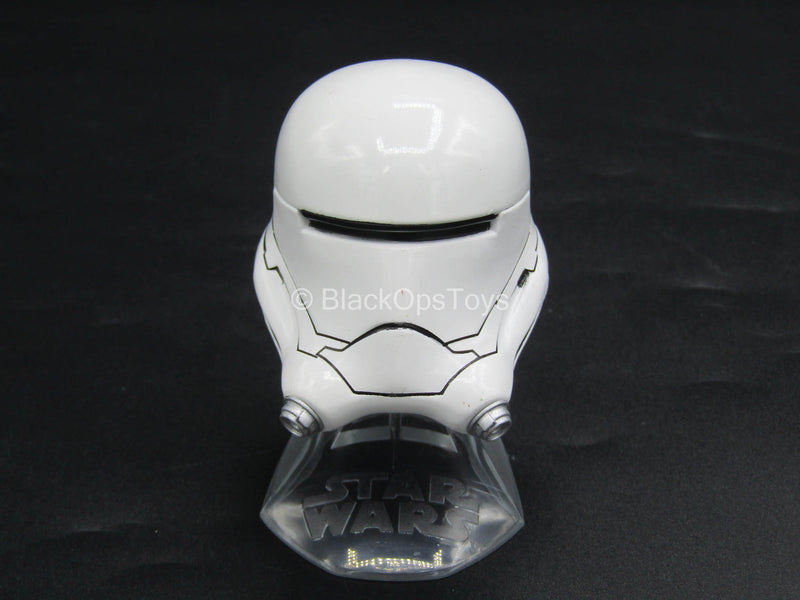 Load image into Gallery viewer, Star Wars - Metal First Order Snowtrooper Helmet On Stand
