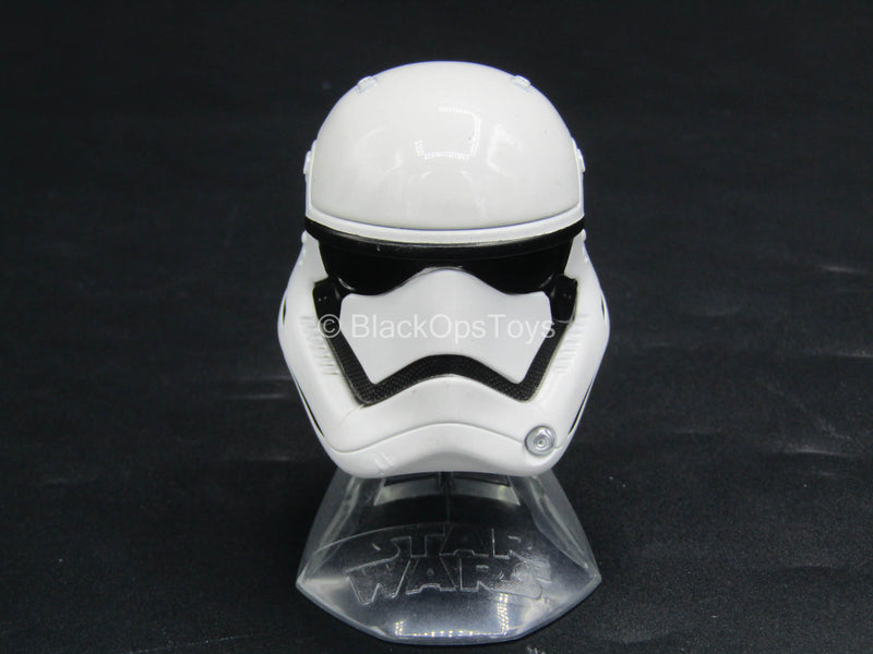 Load image into Gallery viewer, Star Wars - Metal First Order Stormtrooper Helmet On Stand
