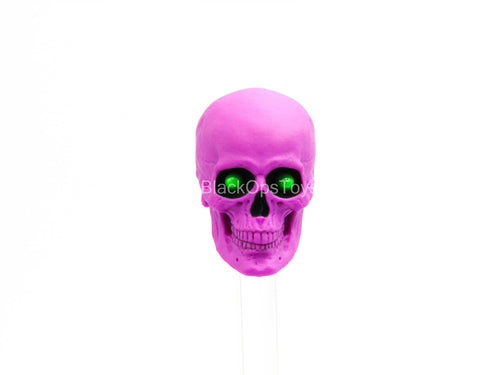 1/12 - Neon Nightmare Skulls - Pink Skull Head Sculpt