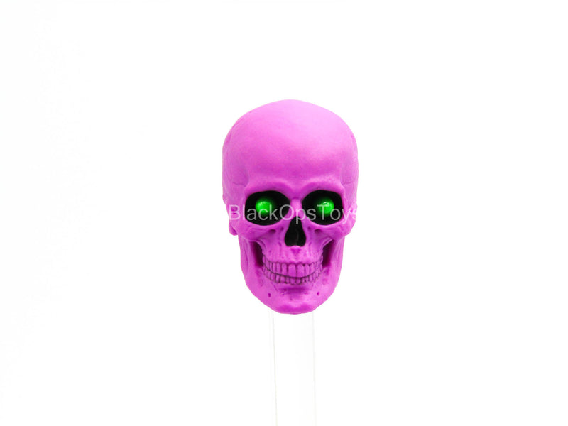 Load image into Gallery viewer, 1/12 - Neon Nightmare Skulls - Pink Skull Head Sculpt
