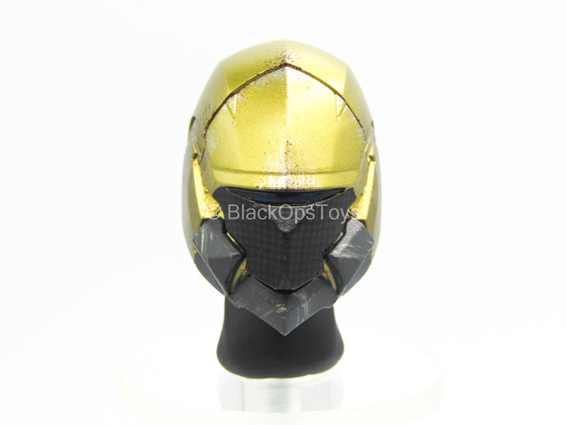 Load image into Gallery viewer, Destiny 2 - Hunter Golden Trace - Black &amp; Gold Head Sculpt
