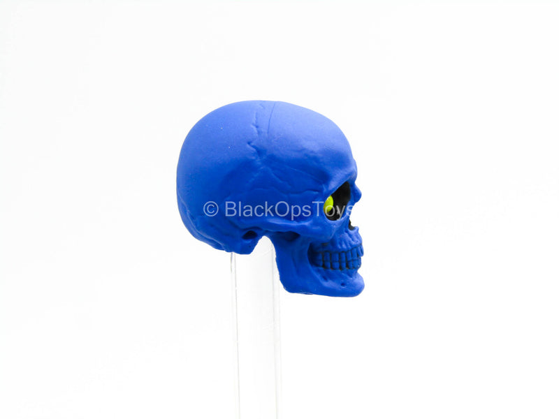 Load image into Gallery viewer, 1/12 - Neon Nightmare Skulls - Dark Blue Skull Head Sculpt
