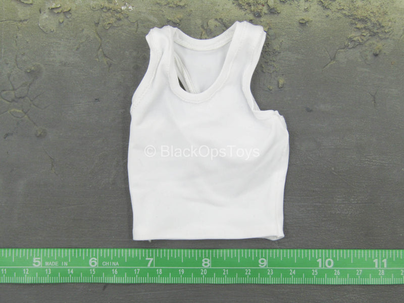 Load image into Gallery viewer, Tank &amp; Jean Set - White Tank Top
