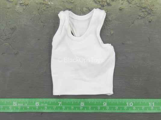 Tank & Jean Set - White Tank Top